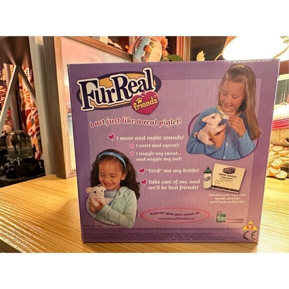 FurReal Friends Newborn Piglet 2006 Sealed Collectible NIB - Picture 10 of 12
